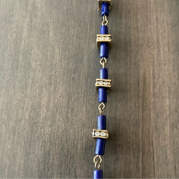 J. Crew Loft Long Single Strand Beaded Large Chain Necklaces Bundle Set of 3 A - Picture 3 of 13